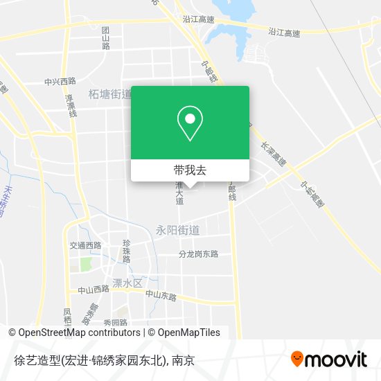 徐艺造型(宏进·锦绣家园东北)地图