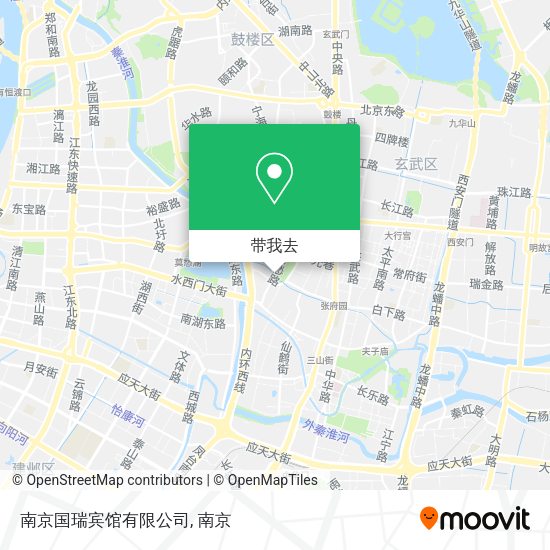 南京国瑞宾馆有限公司地图
