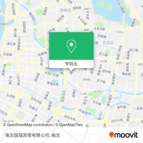 南京国瑞宾馆有限公司地图