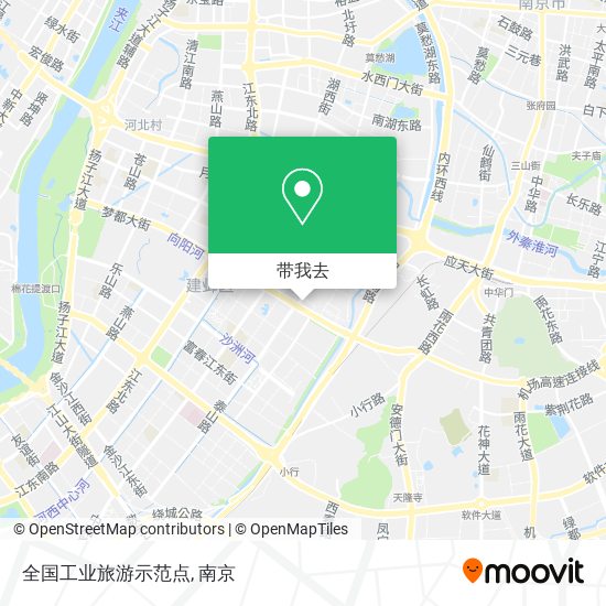 全国工业旅游示范点地图