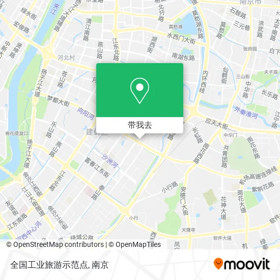 全国工业旅游示范点地图
