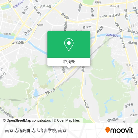 南京花诣高阶花艺培训学校地图