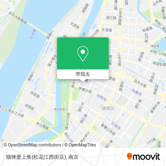 猫咪爱上鱼(松花江西街店)地图
