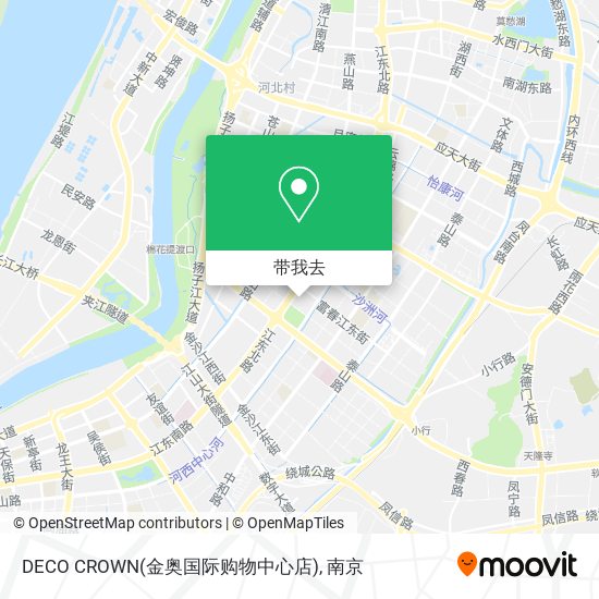 DECO CROWN(金奥国际购物中心店)地图