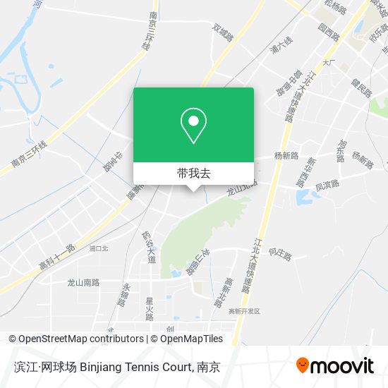 滨江·网球场 Binjiang Tennis Court地图