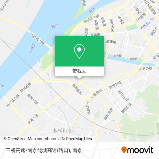 三桥高速/南京绕城高速(路口)地图