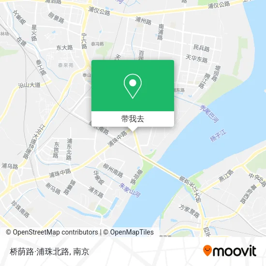 桥荫路·浦珠北路地图
