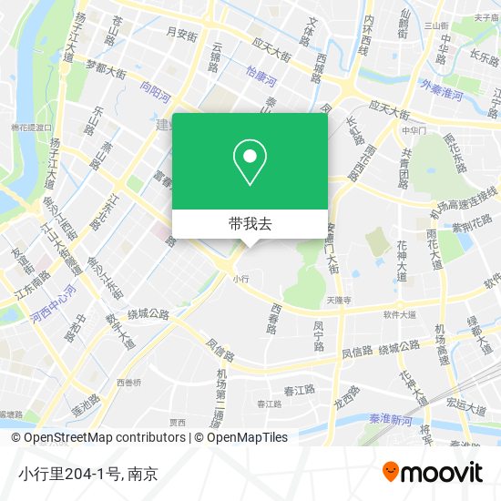 小行里204-1号地图