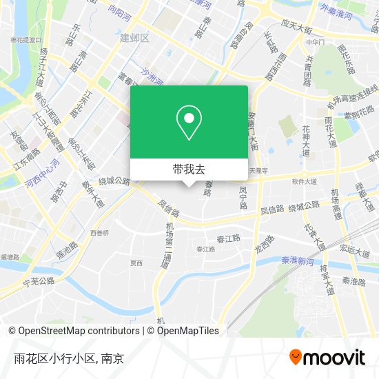 雨花区小行小区地图