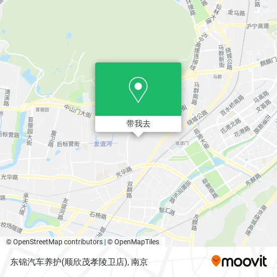 东锦汽车养护(顺欣茂孝陵卫店)地图