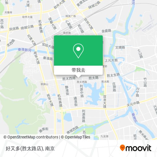 好又多(胜太路店)地图