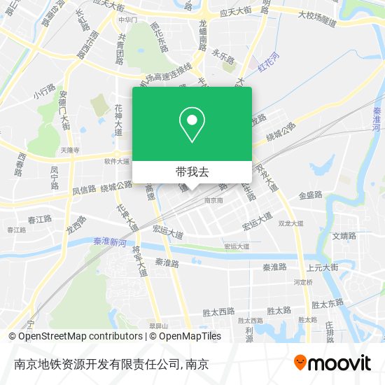 南京地铁资源开发有限责任公司地图