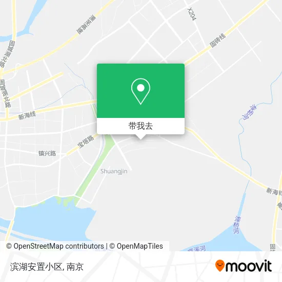 滨湖安置小区地图