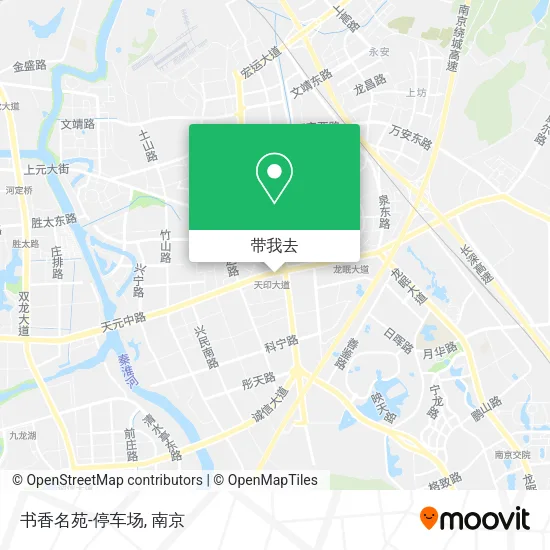 书香名苑-停车场地图