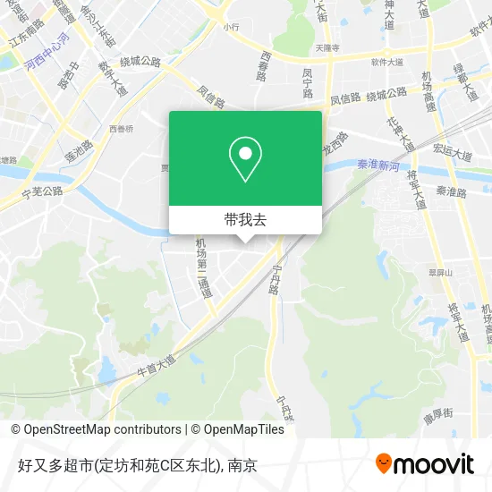 好又多超市(定坊和苑C区东北)地图