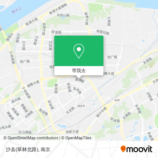 沙县(翠林北路)地图