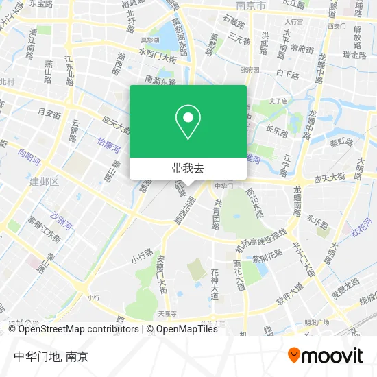 中华门地地图