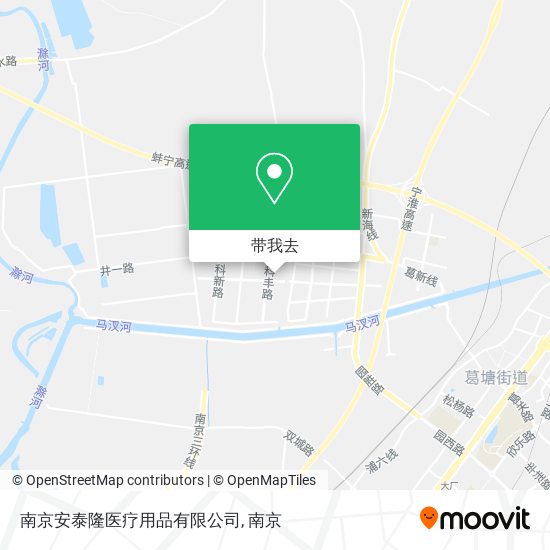南京安泰隆医疗用品有限公司地图