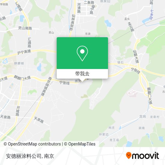 安德丽涂料公司地图