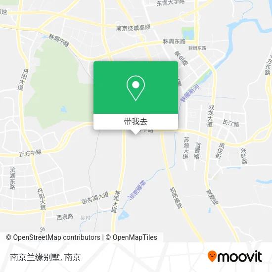 南京兰缘别墅地图