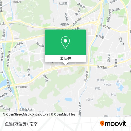 鱼酷(万达茂)地图