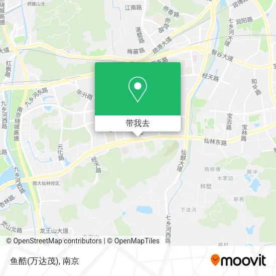鱼酷(万达茂)地图
