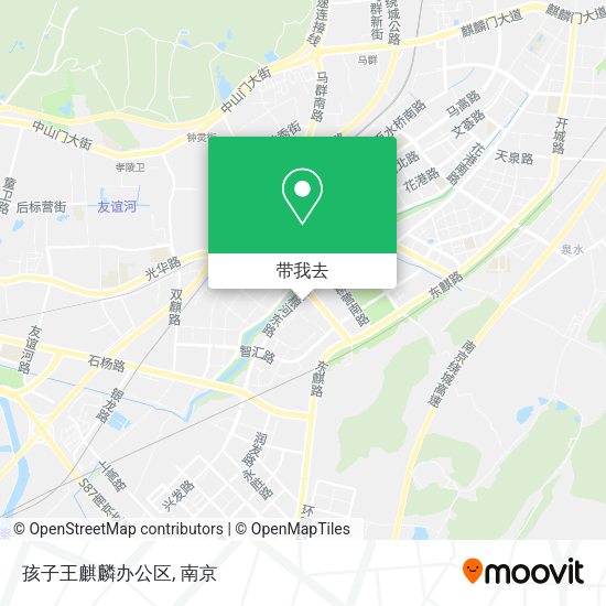 孩子王麒麟办公区地图