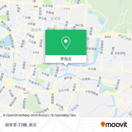 扇骨里-22幢地图