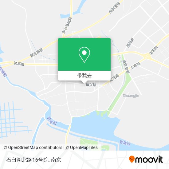 石臼湖北路16号院地图