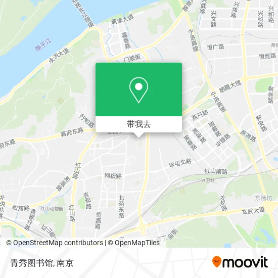 青秀图书馆地图
