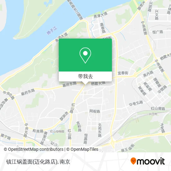 镇江锅盖面(迈化路店)地图