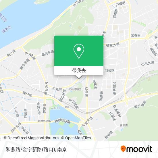和燕路/金宁新路(路口)地图