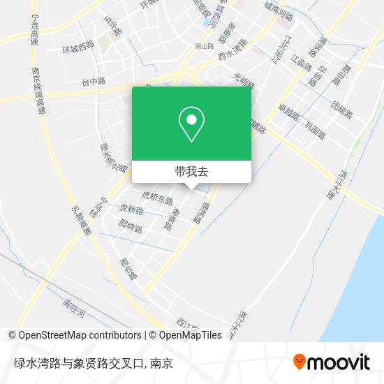 绿水湾路与象贤路交叉口地图