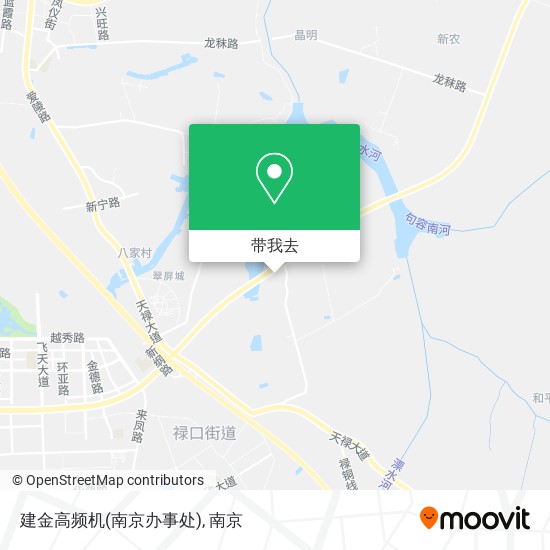 建金高频机(南京办事处)地图