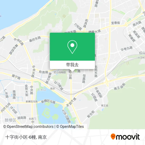 十字街小区-6幢地图