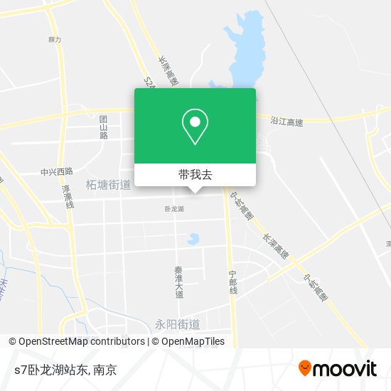 s7卧龙湖站东地图