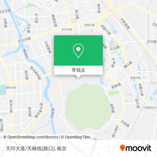 天印大道/天秣线(路口)地图