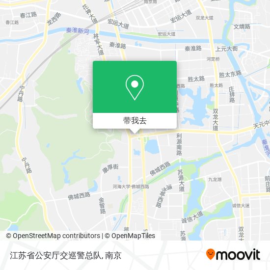 江苏省公安厅交巡警总队地图