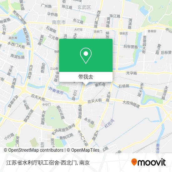 江苏省水利厅职工宿舍-西北门地图