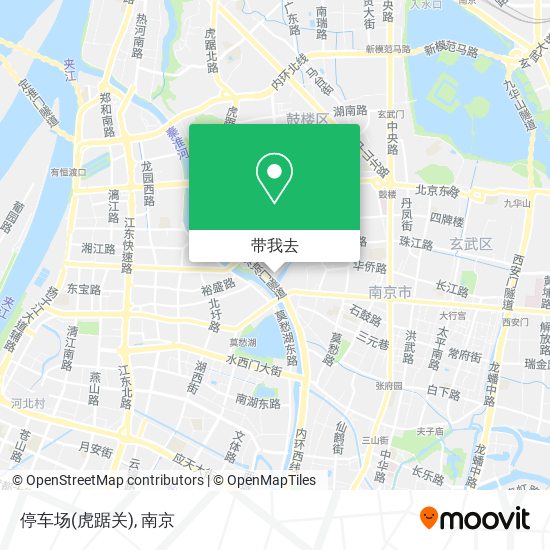 停车场(虎踞关)地图