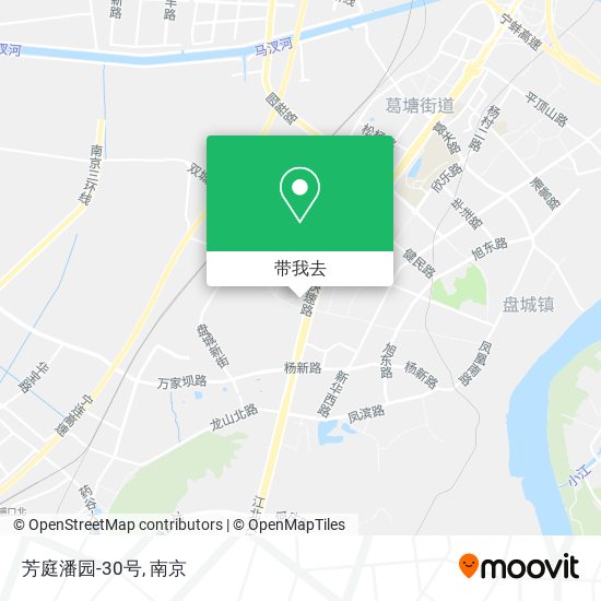 芳庭潘园-30号地图
