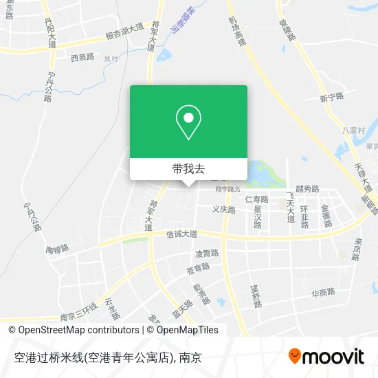 空港过桥米线(空港青年公寓店)地图