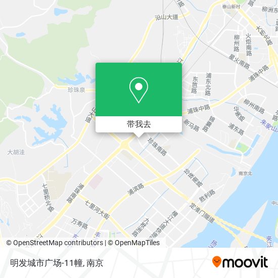 明发城市广场-11幢地图