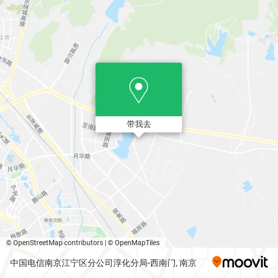 中国电信南京江宁区分公司淳化分局-西南门地图