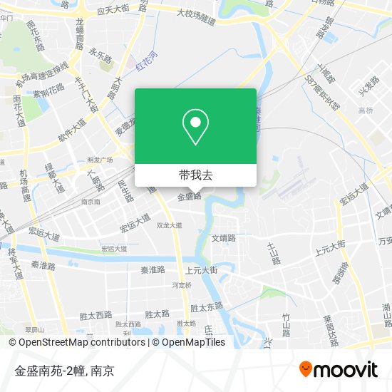 金盛南苑-2幢地图