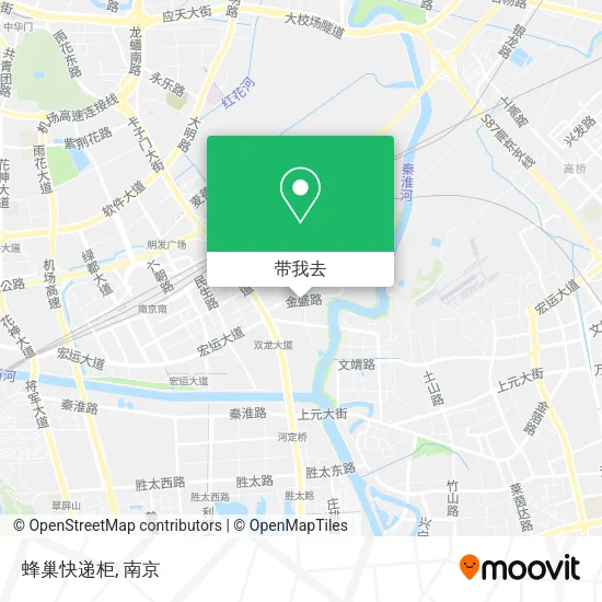 蜂巢快递柜地图