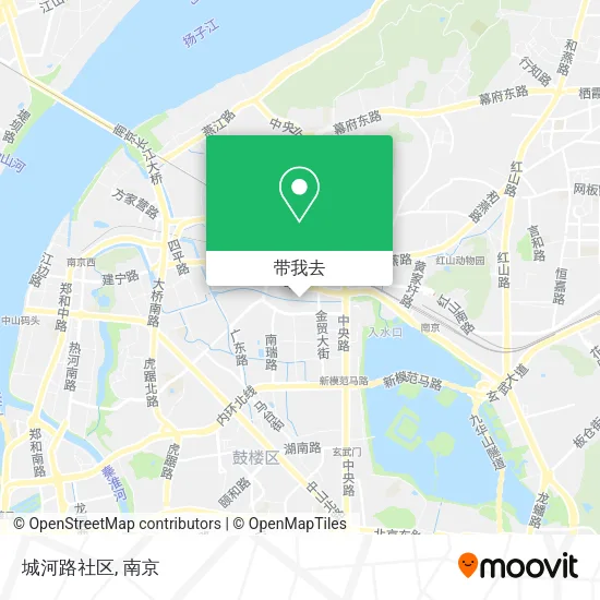 城河路社区地图