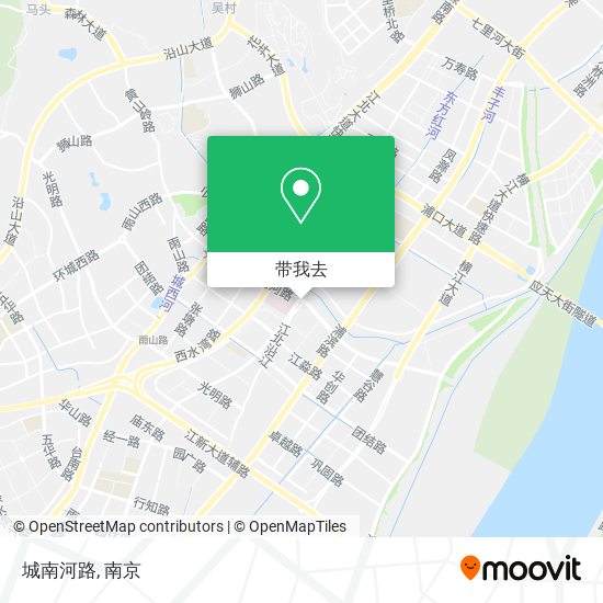 城南河路地图