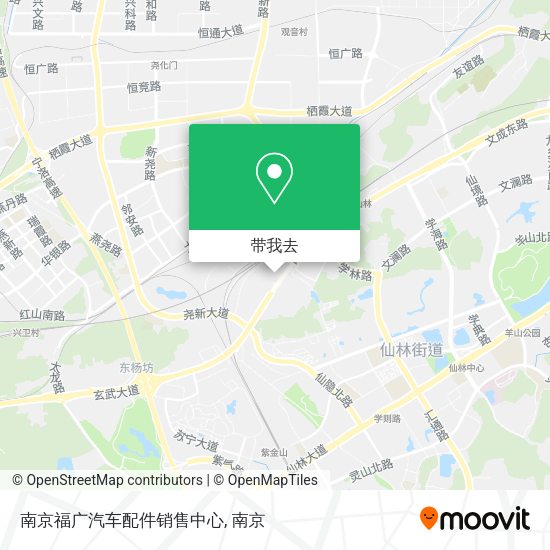 南京福广汽车配件销售中心地图
