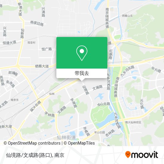 仙境路/文成路(路口)地图